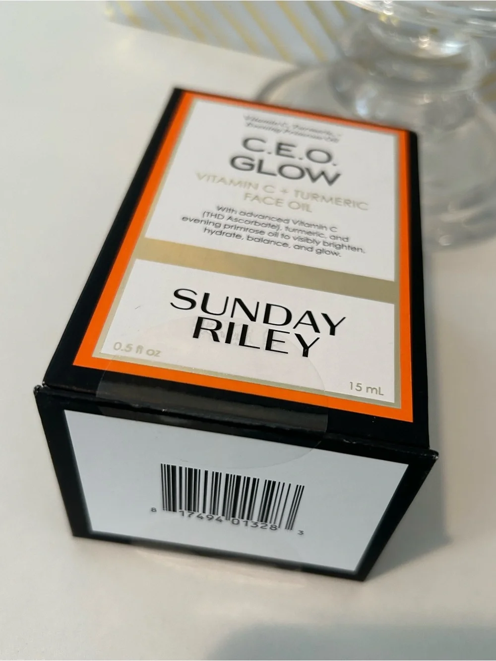✨ Sunday Riley C.E.O. Glow Vitamin C + Turmeric Face Oil | 0.5 oz | SEALED NIB